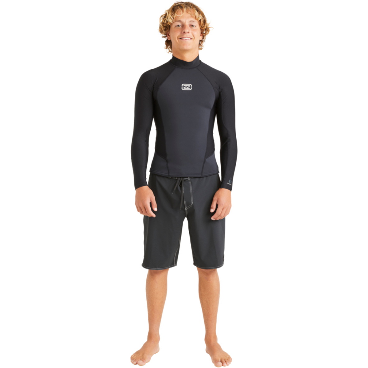 2026 Billabong Mens Absolute 1mm Poly Lite Jacket ABYW800128 - Black